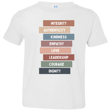 Values Toddler T-Shirt