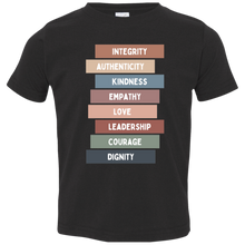 Values Toddler T-Shirt