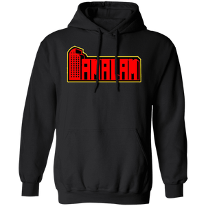 CityFam Red Pullover Hoodie