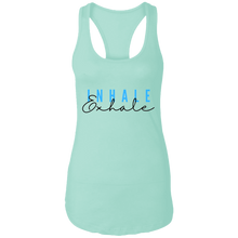 Inhale Exhale Ladies Racerback Tank