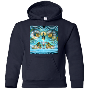 Blu Butterfly Girls Youth Pullover Hoodie