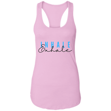 Inhale Exhale Ladies Racerback Tank