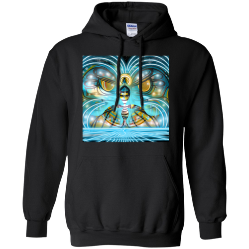 Blu Butterfly Ladies Pullover Hoodie