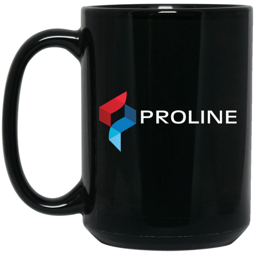 Proline 15 oz. Black Mug