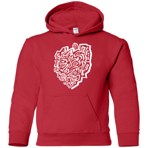 80204 Art Logo Youth Pullover Hoodie