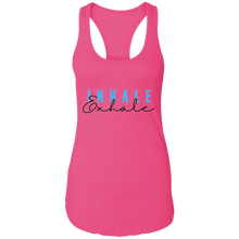 Inhale Exhale Ladies Racerback Tank