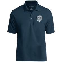 80204 art Logo Micro-Mesh Polo